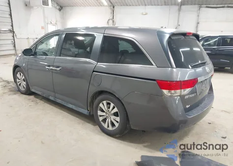 2014 Honda Odyssey Ex-L from USA, damaged, VIN 5FNRL5H64EB048503